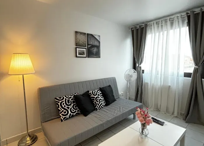 Appartement F3 Avec Projecteur A 100M Du Metro!